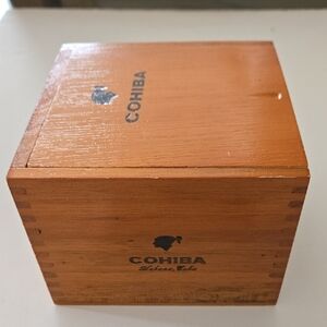 Cohiba Wooden Box - Humidor Mini Size - New X 2